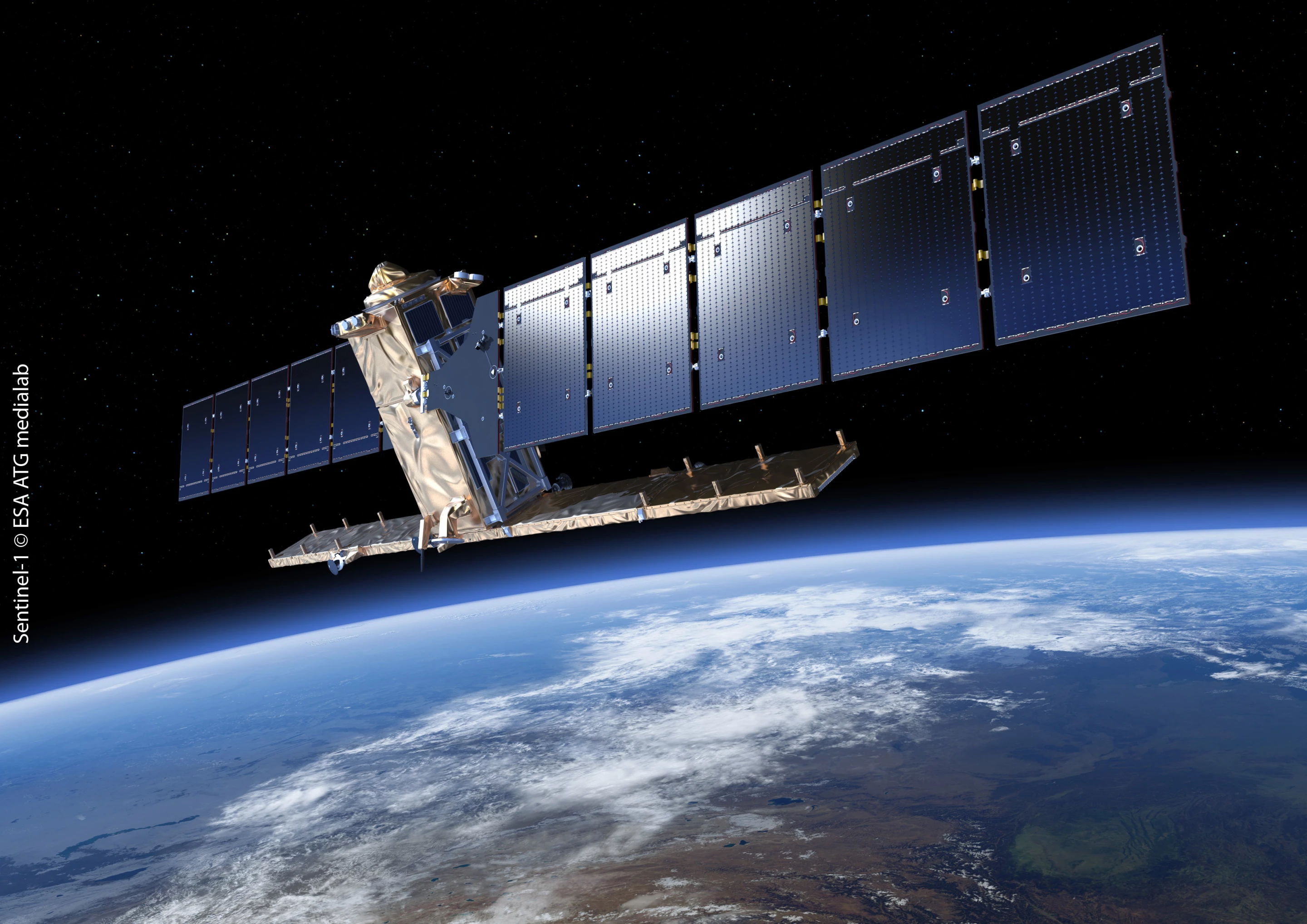 Sentinel-1 is the first satellite to be launched as part of Copernicus, an earth observation initiative spearheaded by the European Commission in partnership with the European Space Agency, and the European Environment Agency