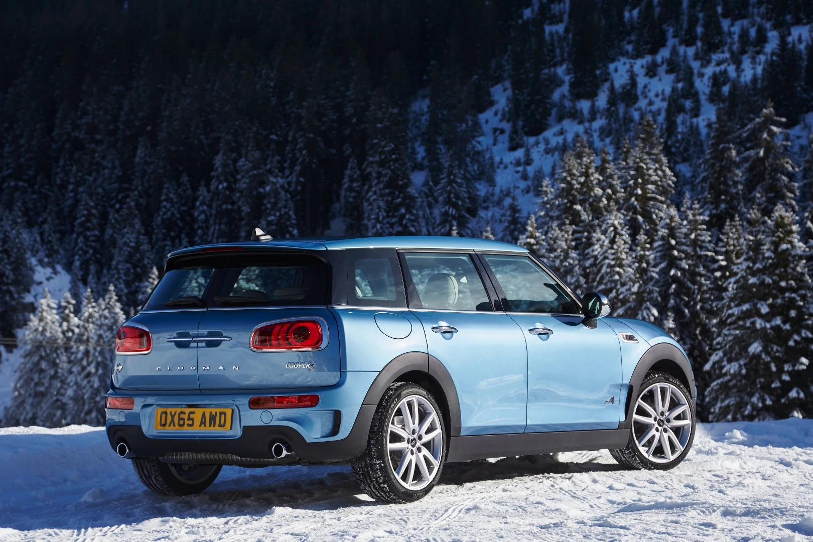 The ALL4 system adds extra traction in bad weather and select driving conditions