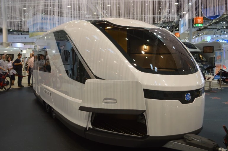 The Caravisio camper concept at the 2013 Dusseldorf Caravan Salon