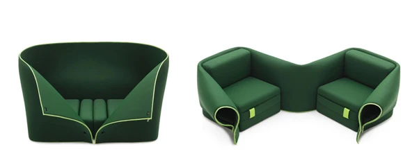 Sosia can change shape depending on your mood or hospitality needs (Image from Campeggi)