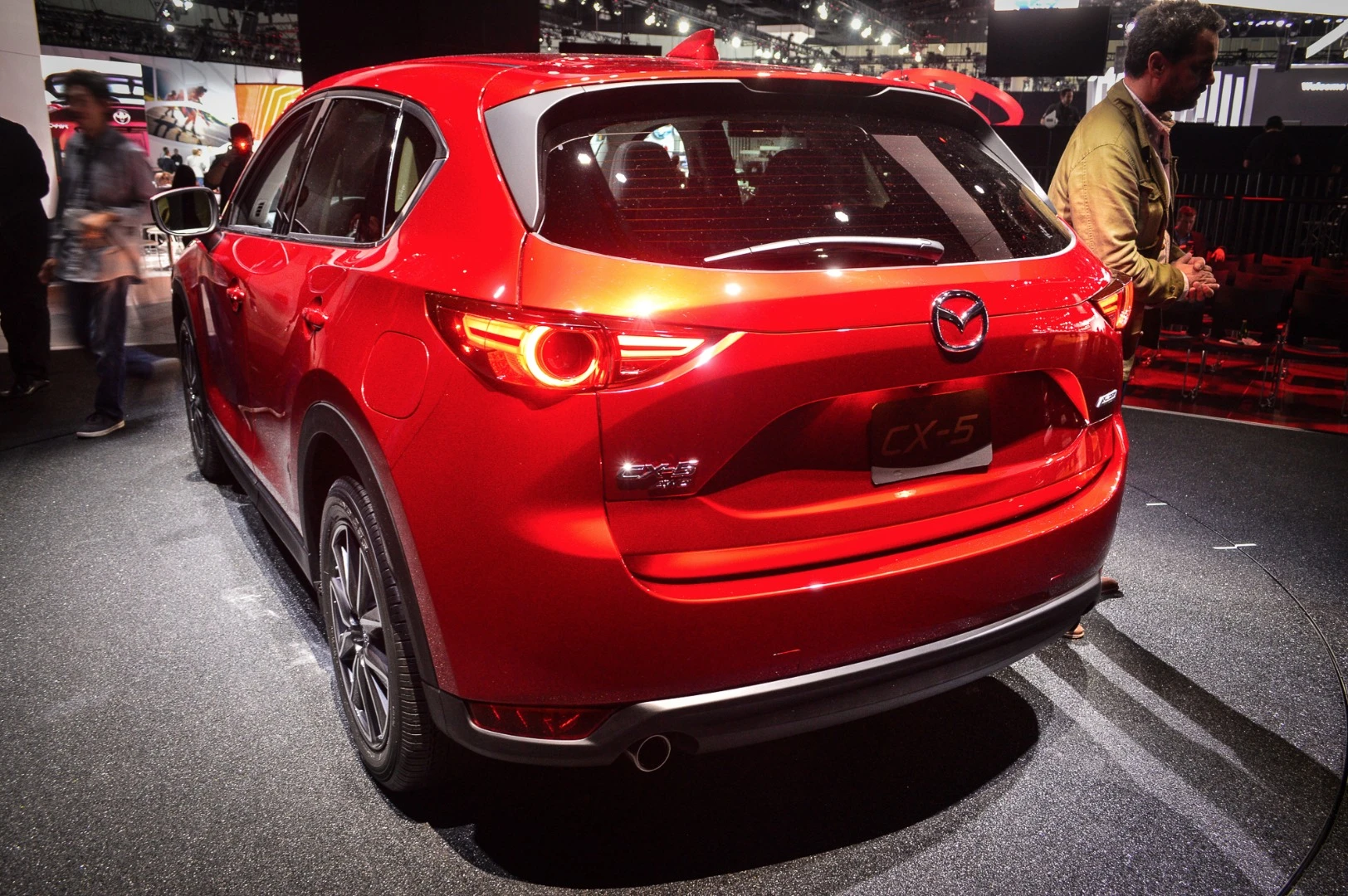 Mazda will offer gas and diesel engine options in the new CX-5
