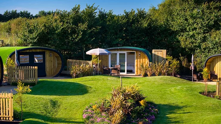 The outdoor deck is fully equipped with outdoor dining, barbecue facilities and cosy bean bags ideal for relaxing