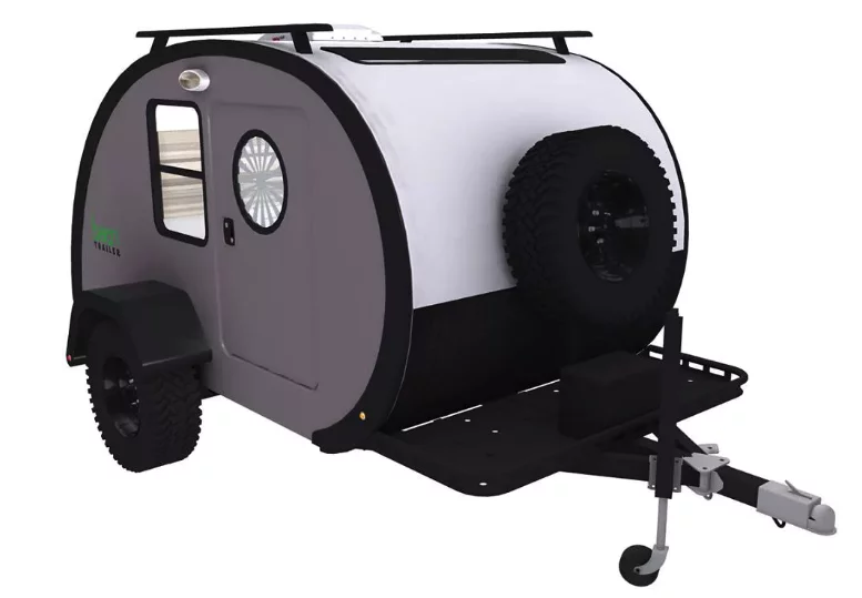 The Mean Bean package includes a full-size spare, all-terrain tires, a front gear tray and an aluminum battery box, among other upgrades