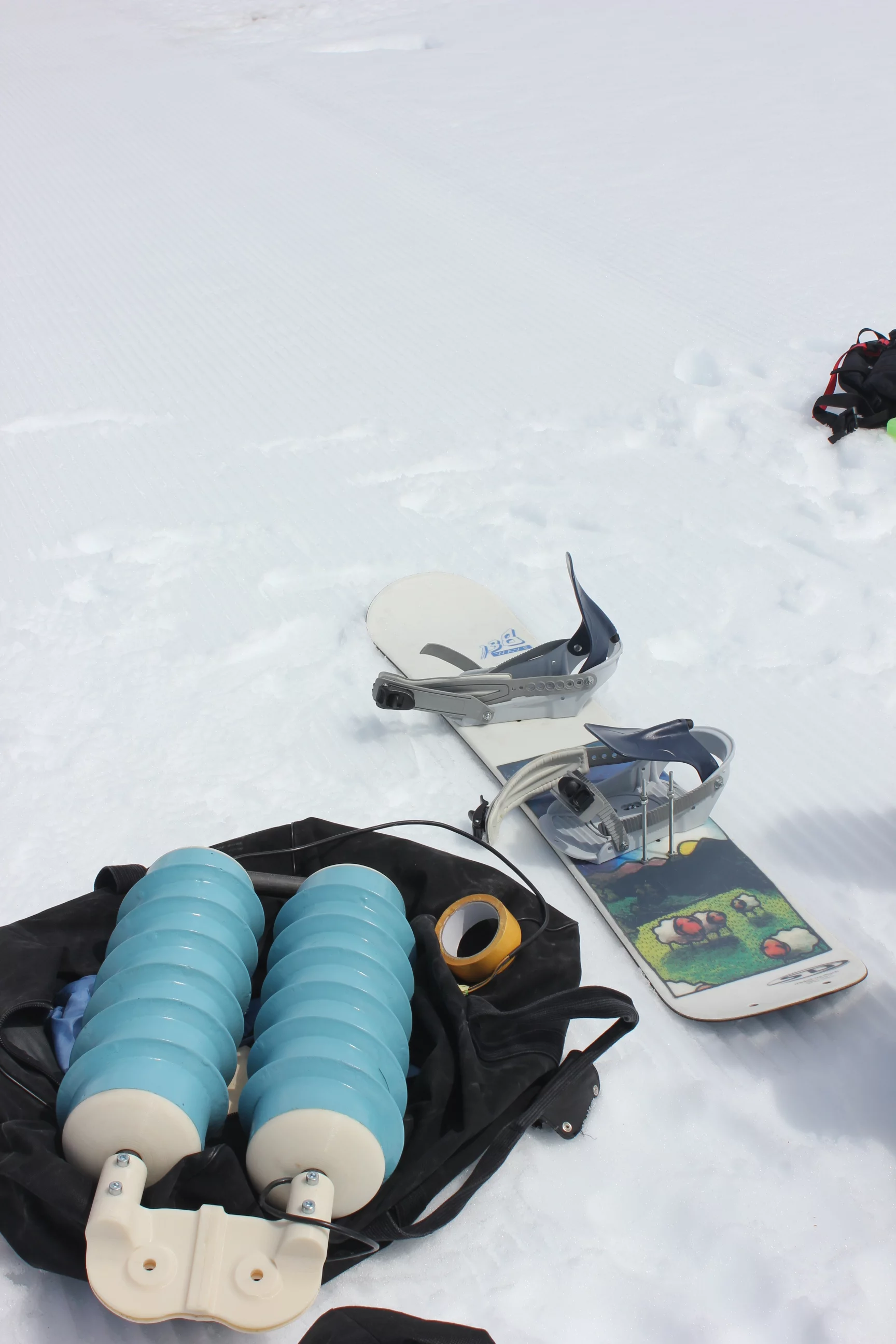 The system is designed to be used on the way up and then taken off for the downhill ride