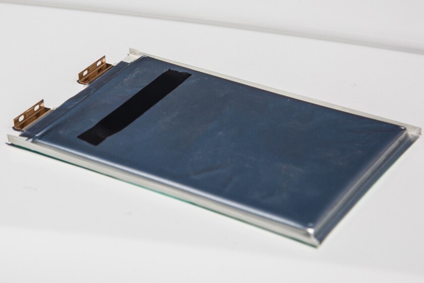 Farasis pouch cell: high density conventional battery cell