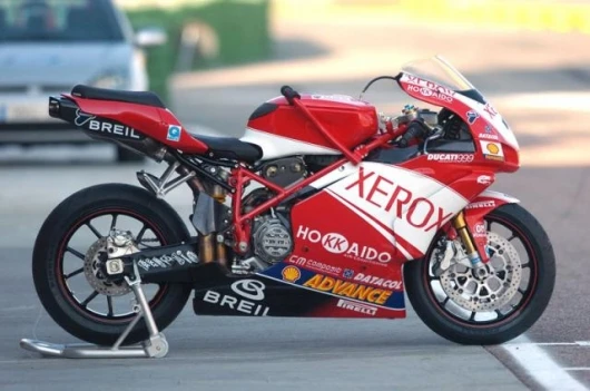 Ducati has built a special two-seater for demonstration and promotional purposes. Fancy a ride?