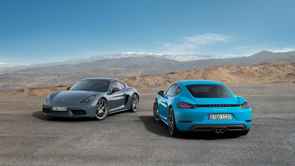 The Porsche Cayman joins the Boxster in adopting a flat-four turbo engine