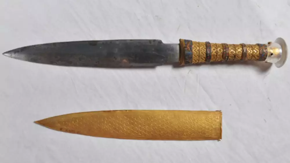 A new study has found that all iron tools from the Bronze Age, including King Tutankhamun's dagger, were made from meteoric metal