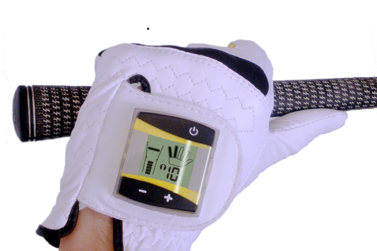 The SensoGlove, which monitors a golfer's grip on their club, has been upgraded