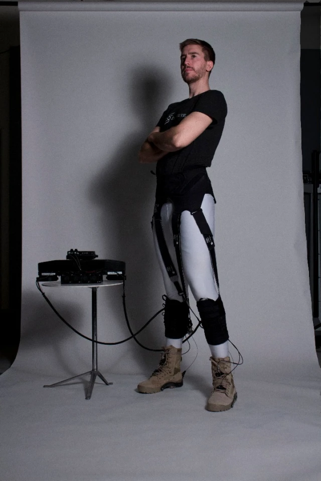 Developed at Harvard's Wyss Institute, the soft exosuit is quite different to the number of exoskeletons we've looked at in the past