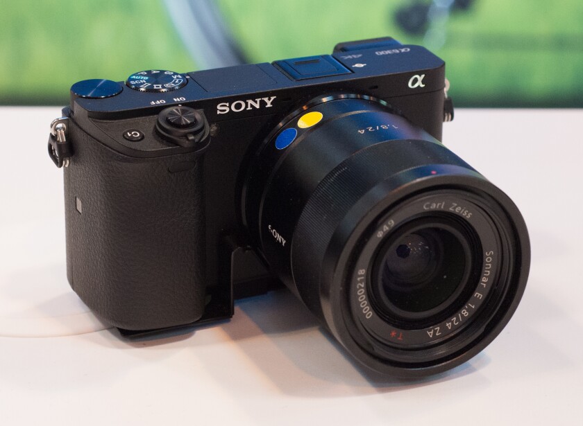 The grip on the Sony A6300 is substantial enough to give you a good hold on the camera, while not making it feel at all bulky