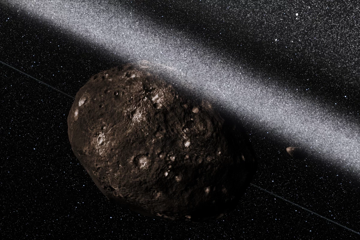 Artist's impression of Chiron (Image: ESO)