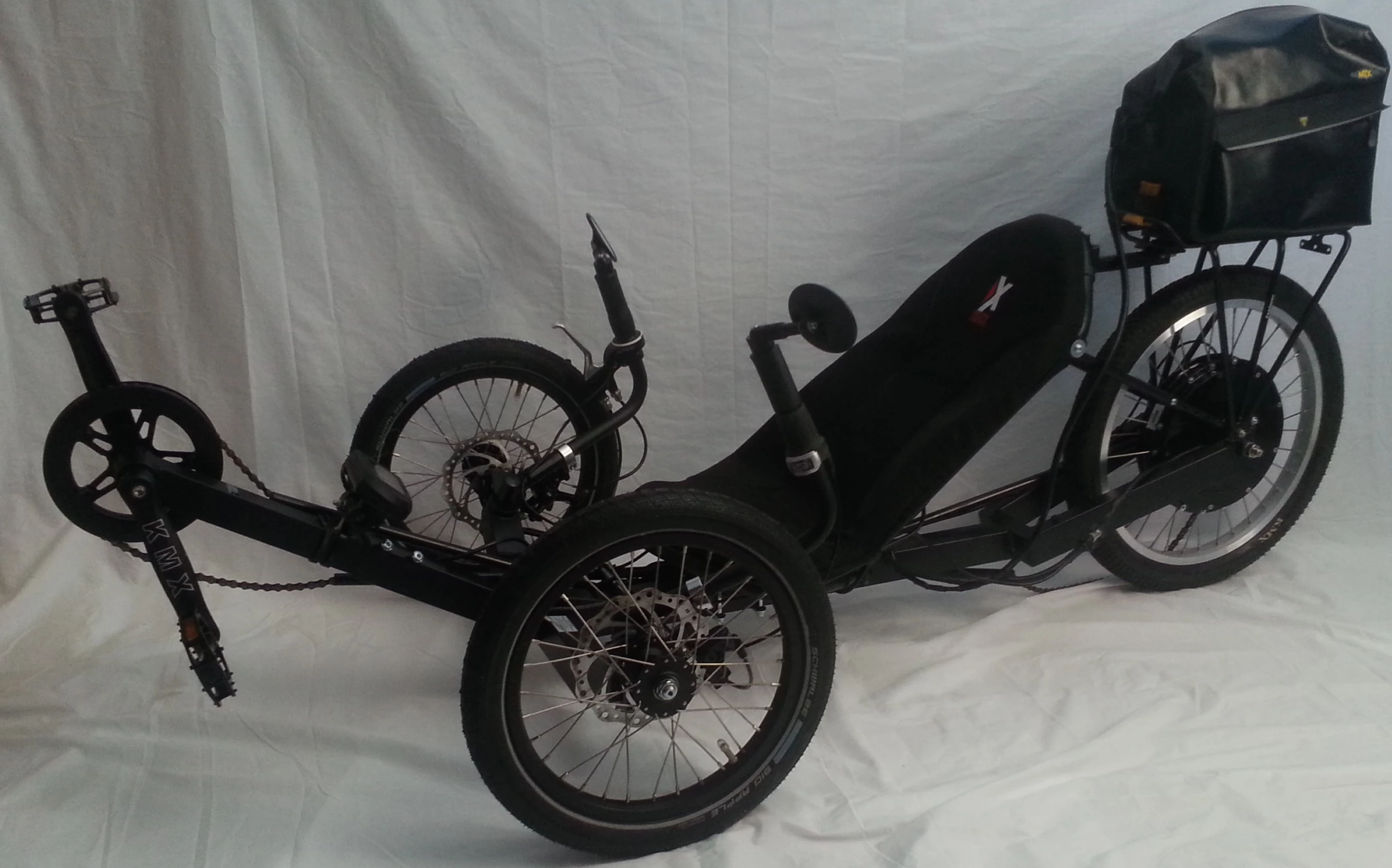 The Odyssey electric trike from Milwaukee-based inventors Dustin Herte and Ryan Bass
