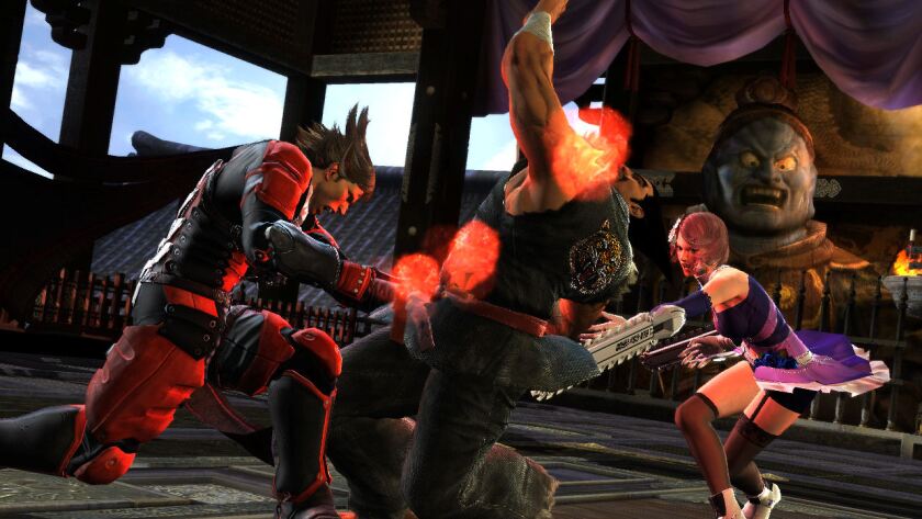 The double team attacks are often spectacular