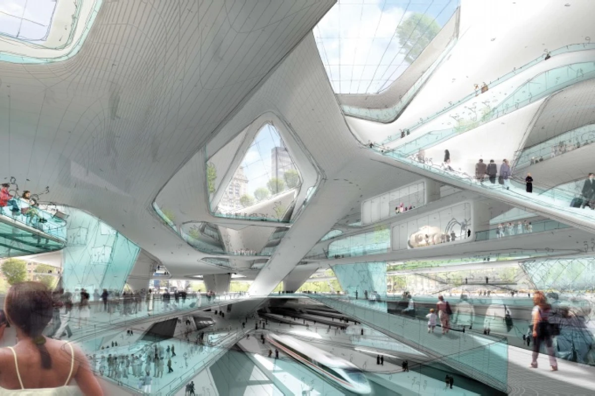 Interior view of Penn Station by DS+R Design (Image: DS+R Design)