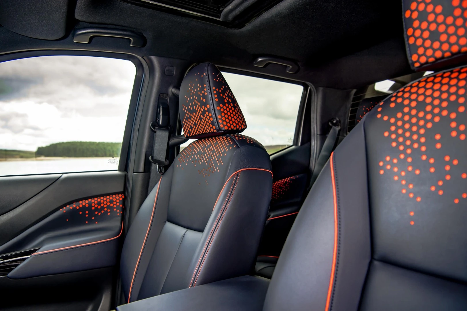 Inside the Nissan Navara Dark Sky concept