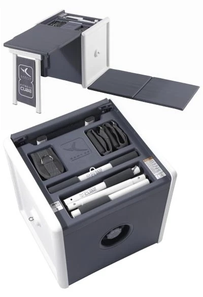 Fitness Cube transforms into an at-home weights machine within seconds