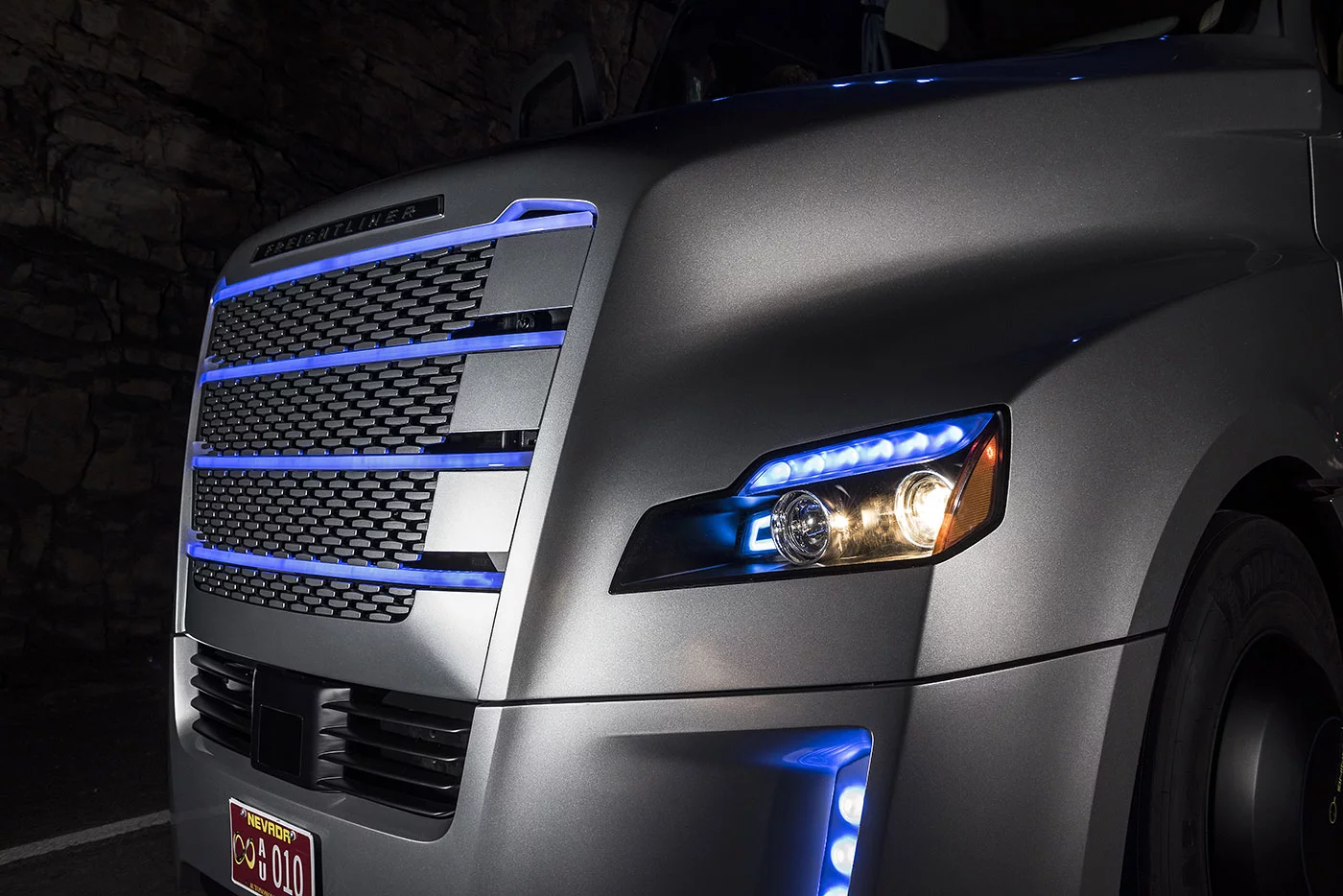 The Freightliner Inspiration is designed for long hauls