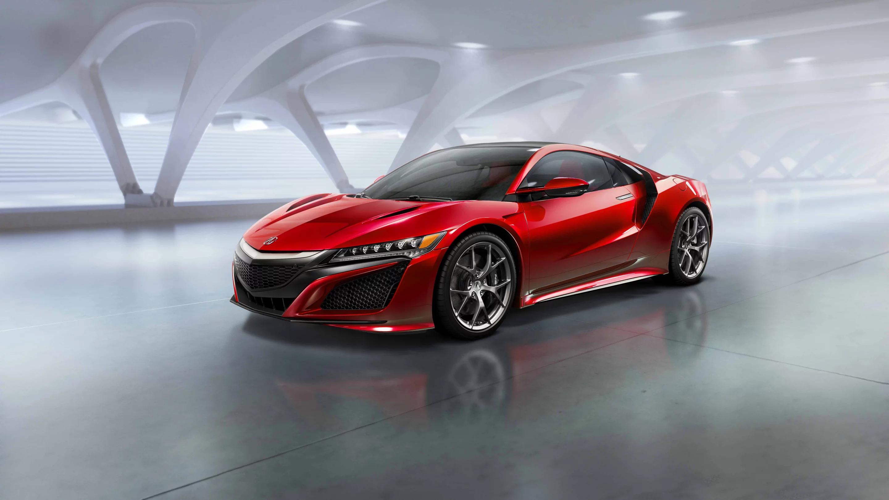 The production spec Acura NSX Version 2.0