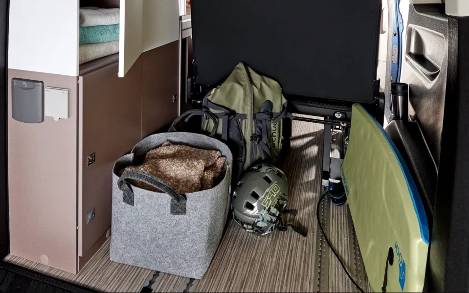 Along with exterior upgrades, the 4x4 Active package addtie-down points