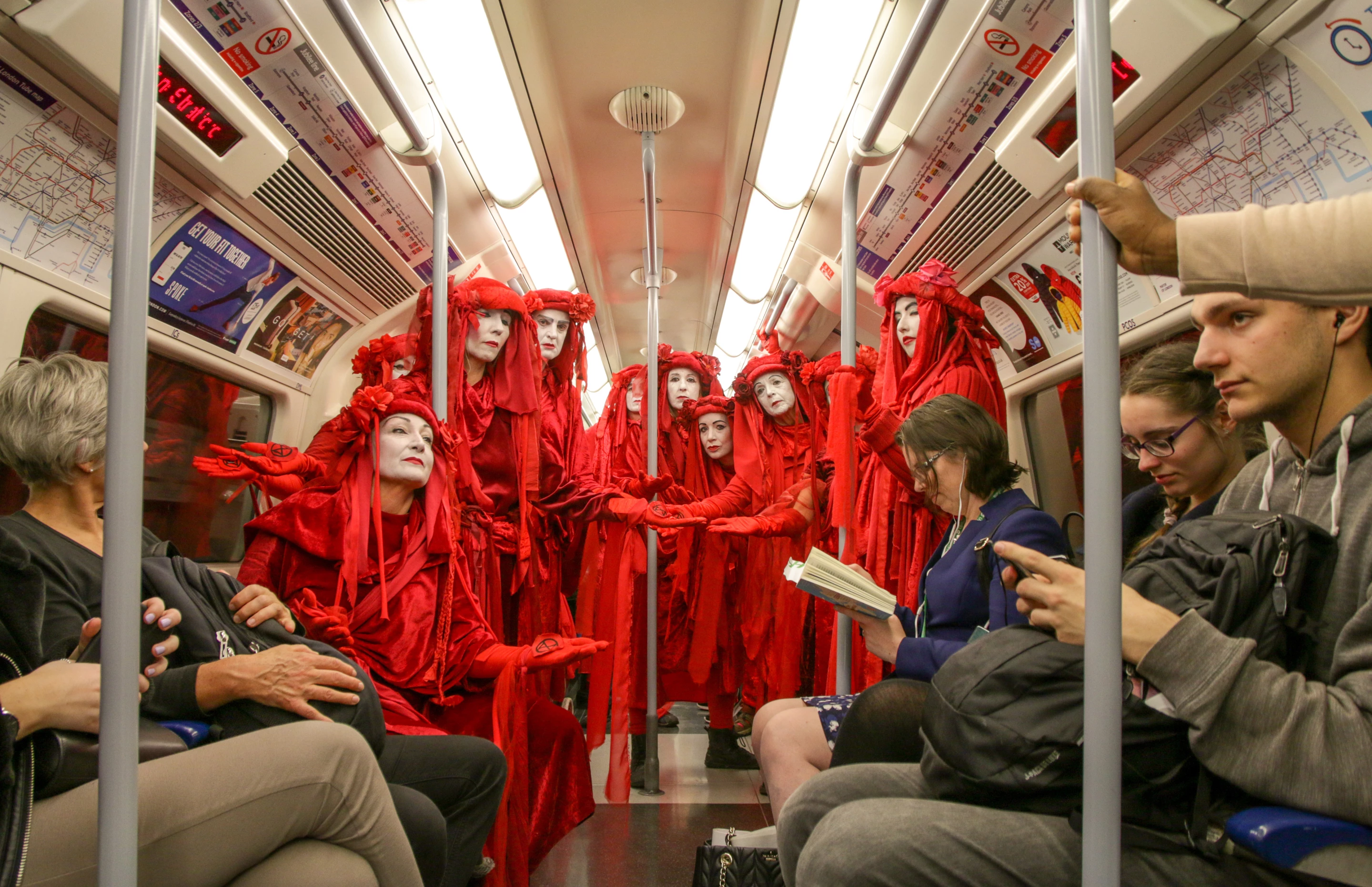 Shortlist, Street Photography, Etiquette. Taken during the Extinction Rebellion uprising in October 2019 in London