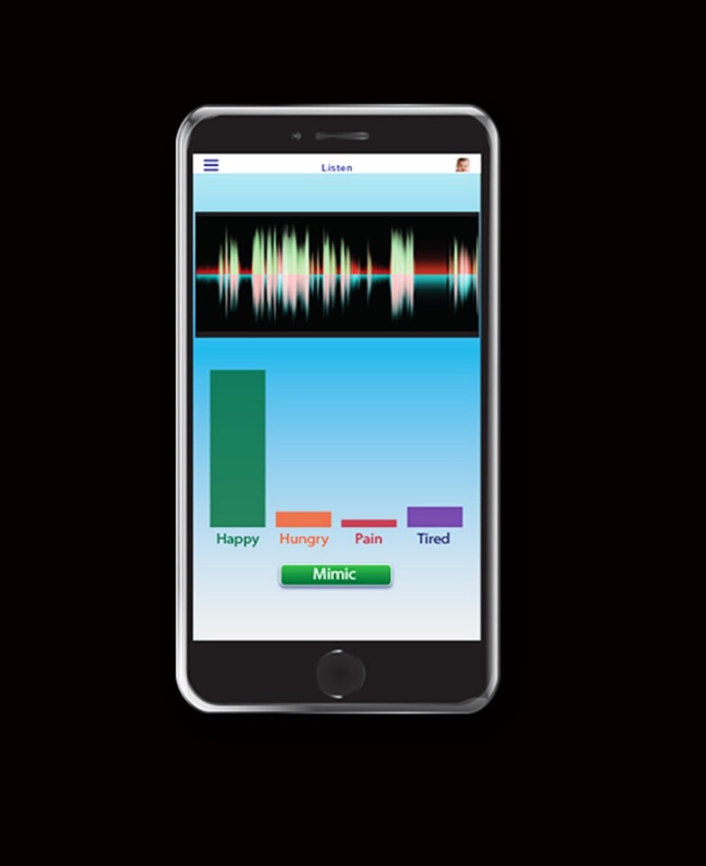 The ChatterBaby app uses machine learning to analyze the frequencies and patterns in a baby's cries to alert deaf or hearing impaired parents when their child is crying and why