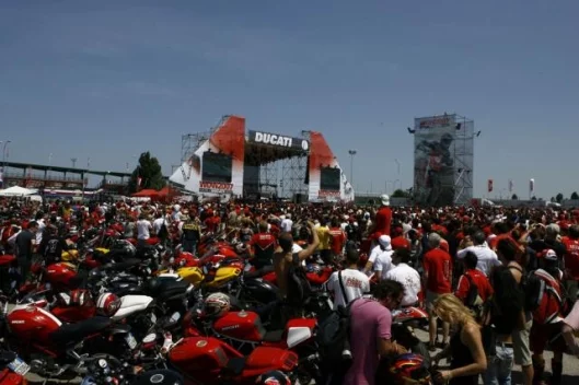 Thousands of Ducatisti flocked to World Ducati Week