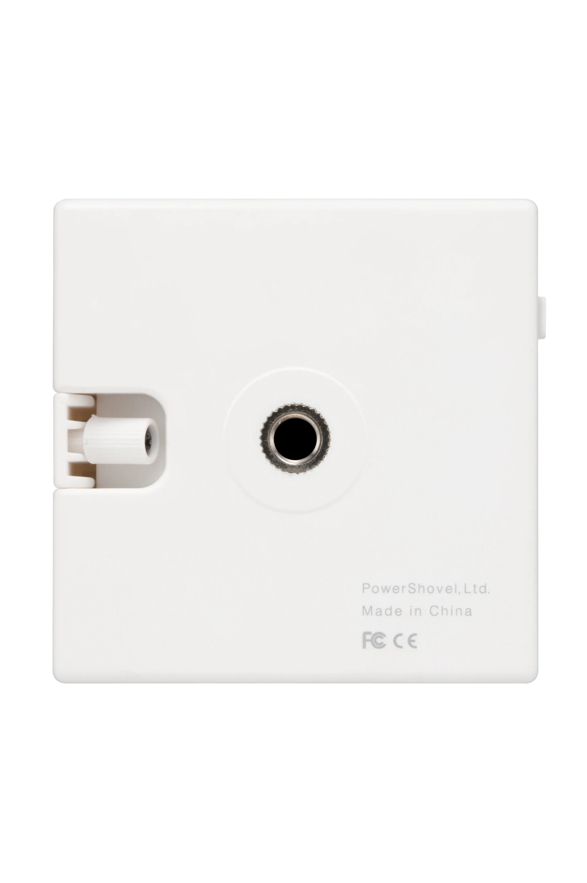 The crank's handle fits snug within the camera's body when not in use