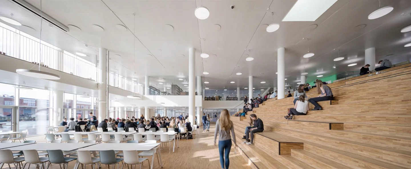 Copenhagen International School is rated for up to 1,200 students