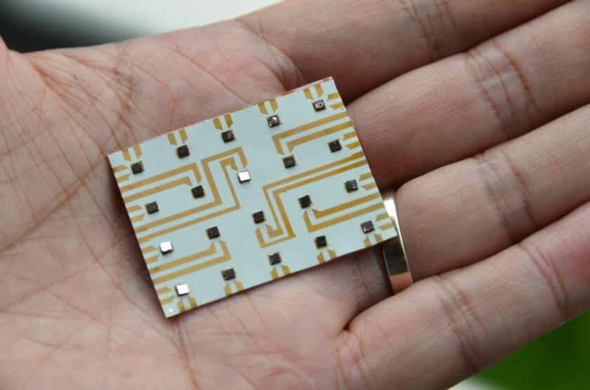 An array of the sensors