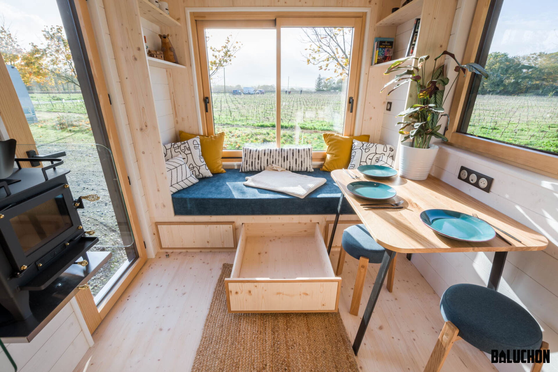 Tiny house maximizes limited space with smart interior layout