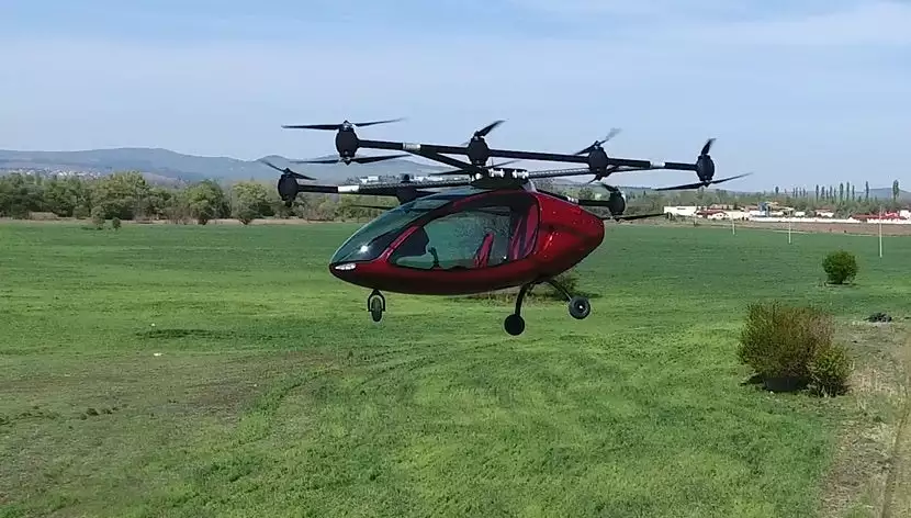 The Passenger Drone in action