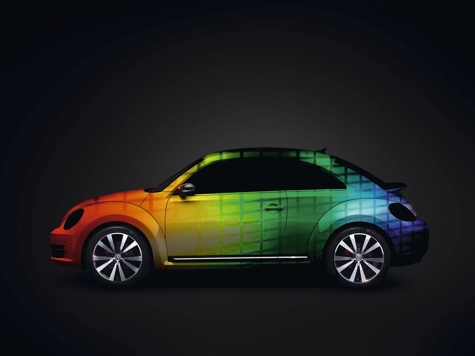 The Music Car creates a light show in tune to its audio system