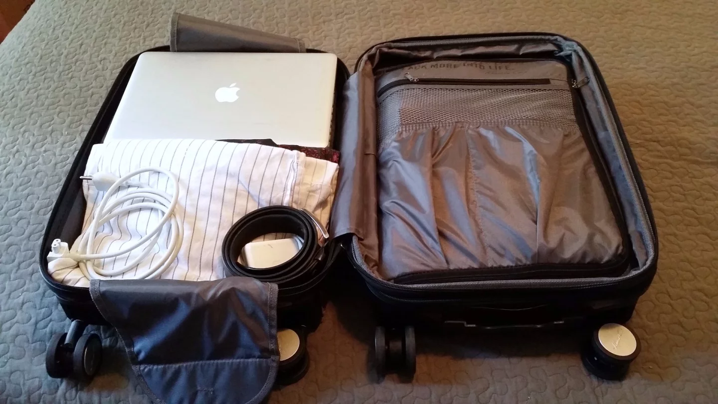 Everything fit well in an identically sized bag