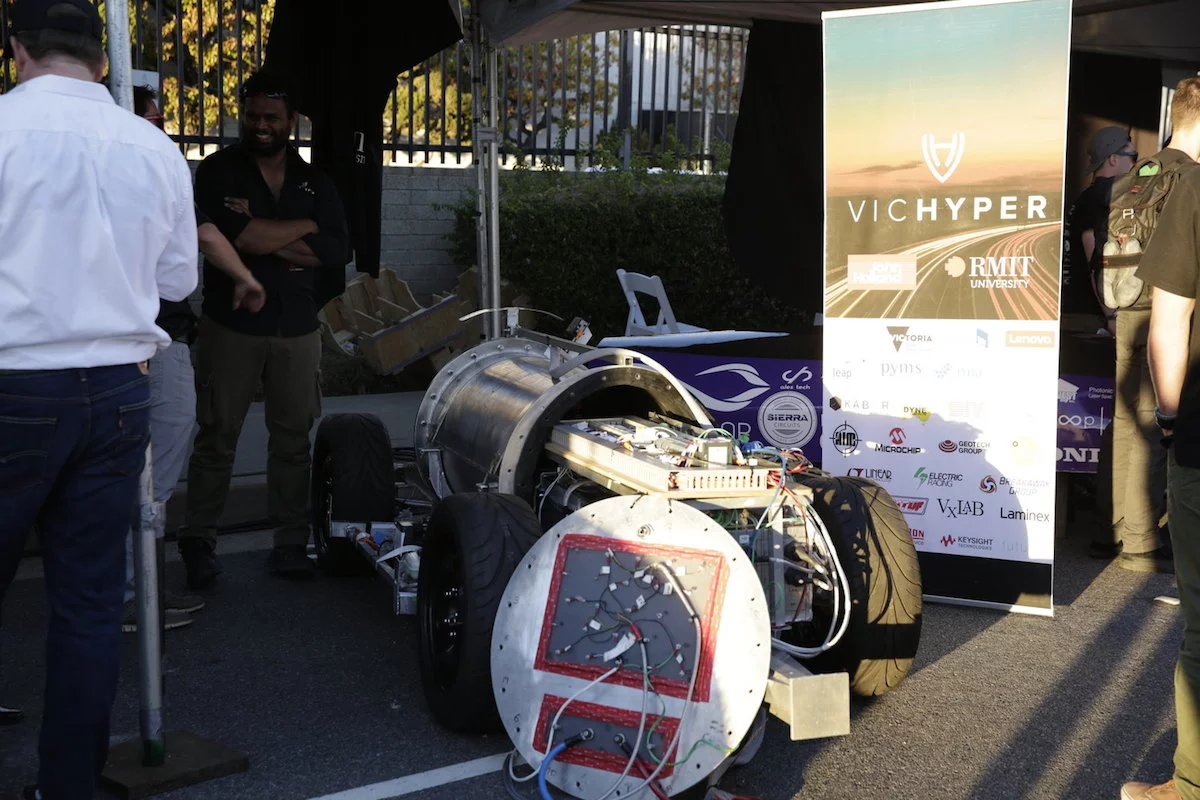 Hailing from RMIT University in Melbourne, Australia, VicHyper was the only team from the Southern Hemisphere