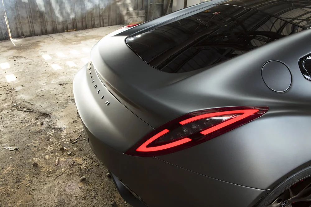 Leaf-shaped taillights look amazing