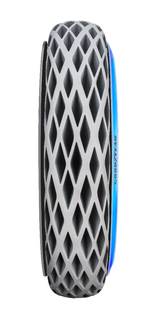 Goodyear's Oxygene tire would use LiFi to hook up with the Internet of Things and talk to other cars and road infrastructure