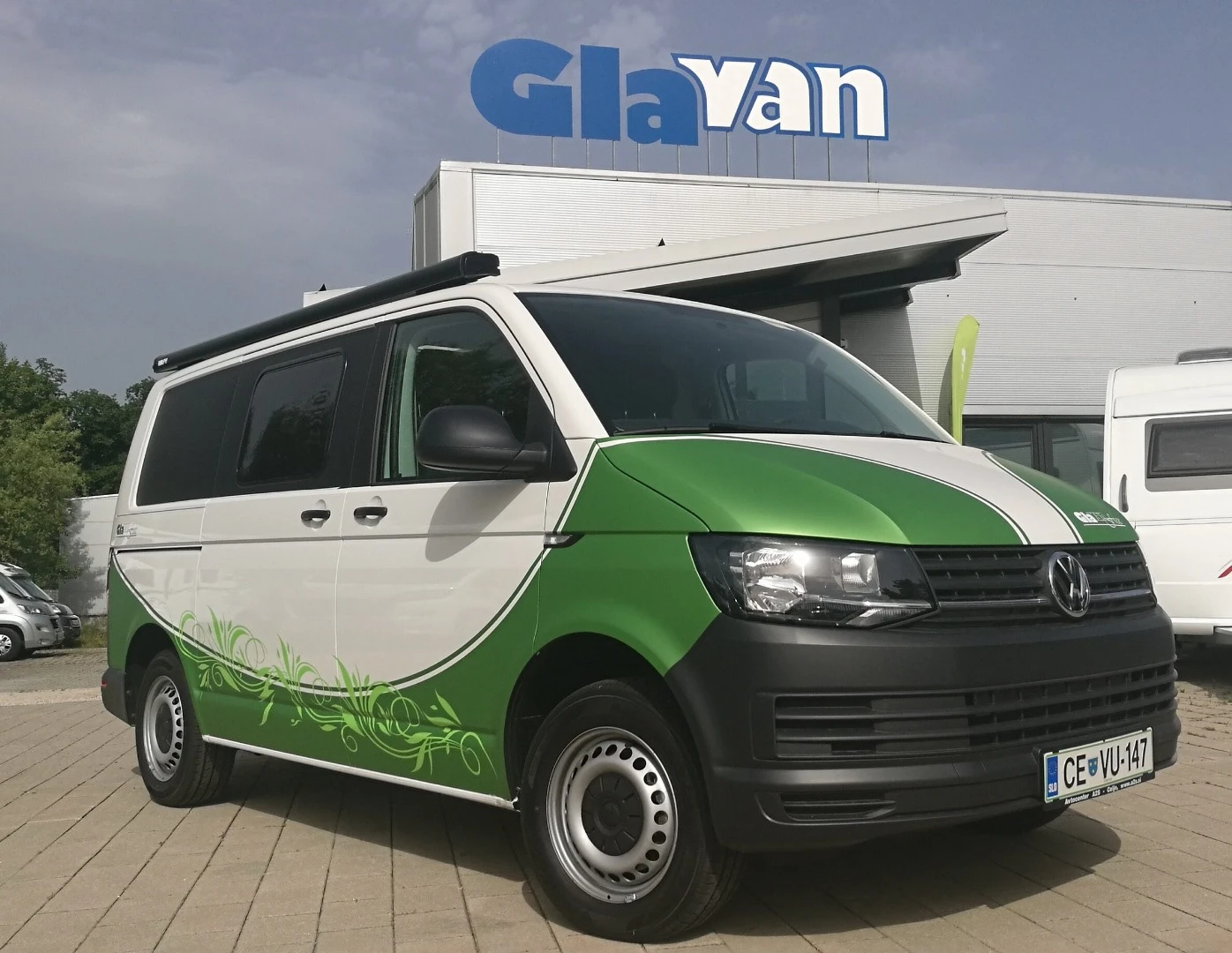 The Free is built atop a 16-foot VW Transporter with 148-hp engine