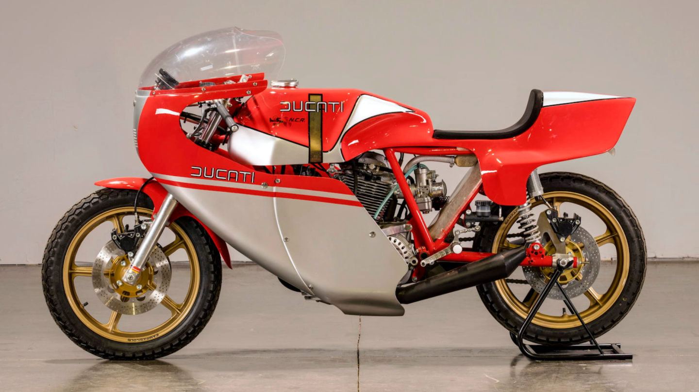1978 Ducati NCR Race Replica | Mecum | Estimated price range: $90,000 to $120,000 | Official Auction Page