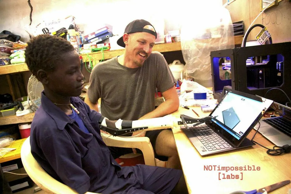 After hearing Daniel's story, Not Impossible CEO and co-founder Mick Ebeling says he was compelled to act