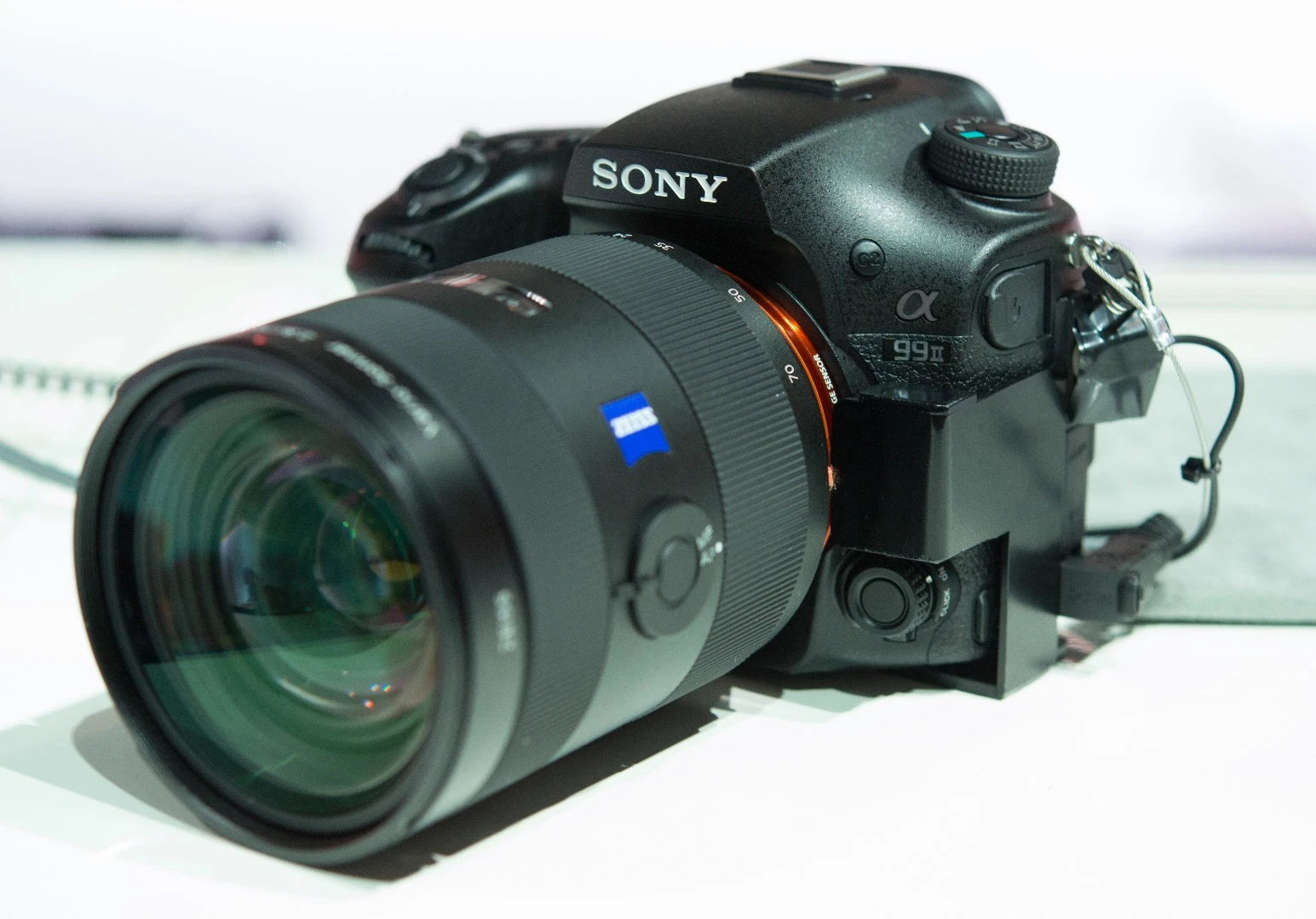 The Sony A99 II is a compact DSLR-like camera which is eight percent smaller than its predecessor