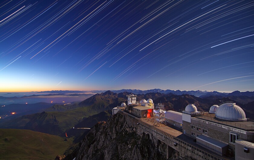 Pic du Midi, France, 2013, an International Dark Sky Reserve