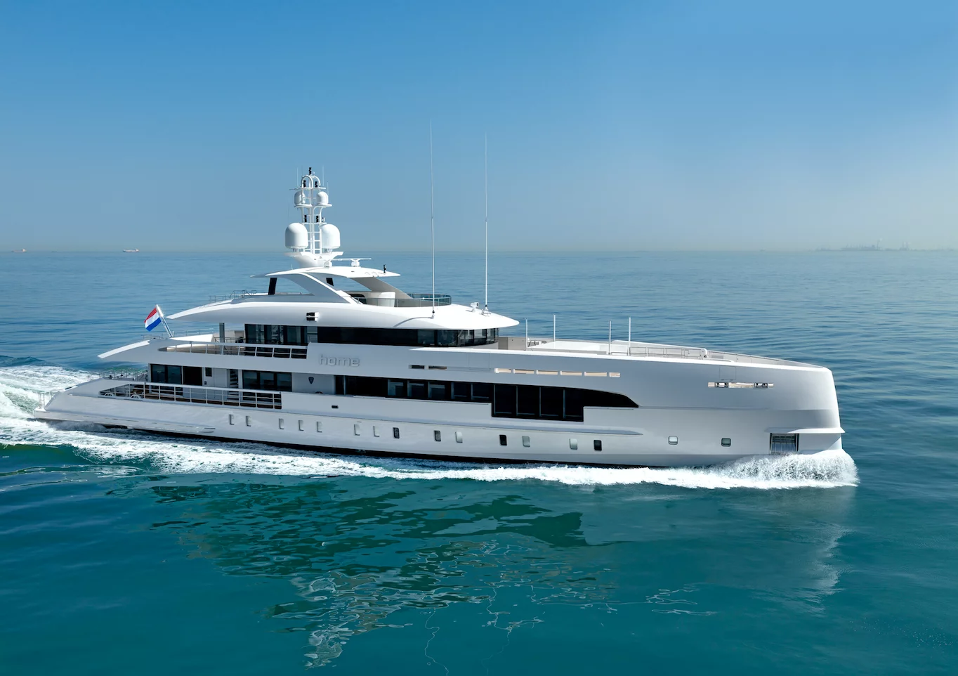 The Heesen Home takes to the high seas