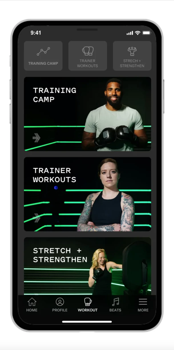 The Liteboxer app