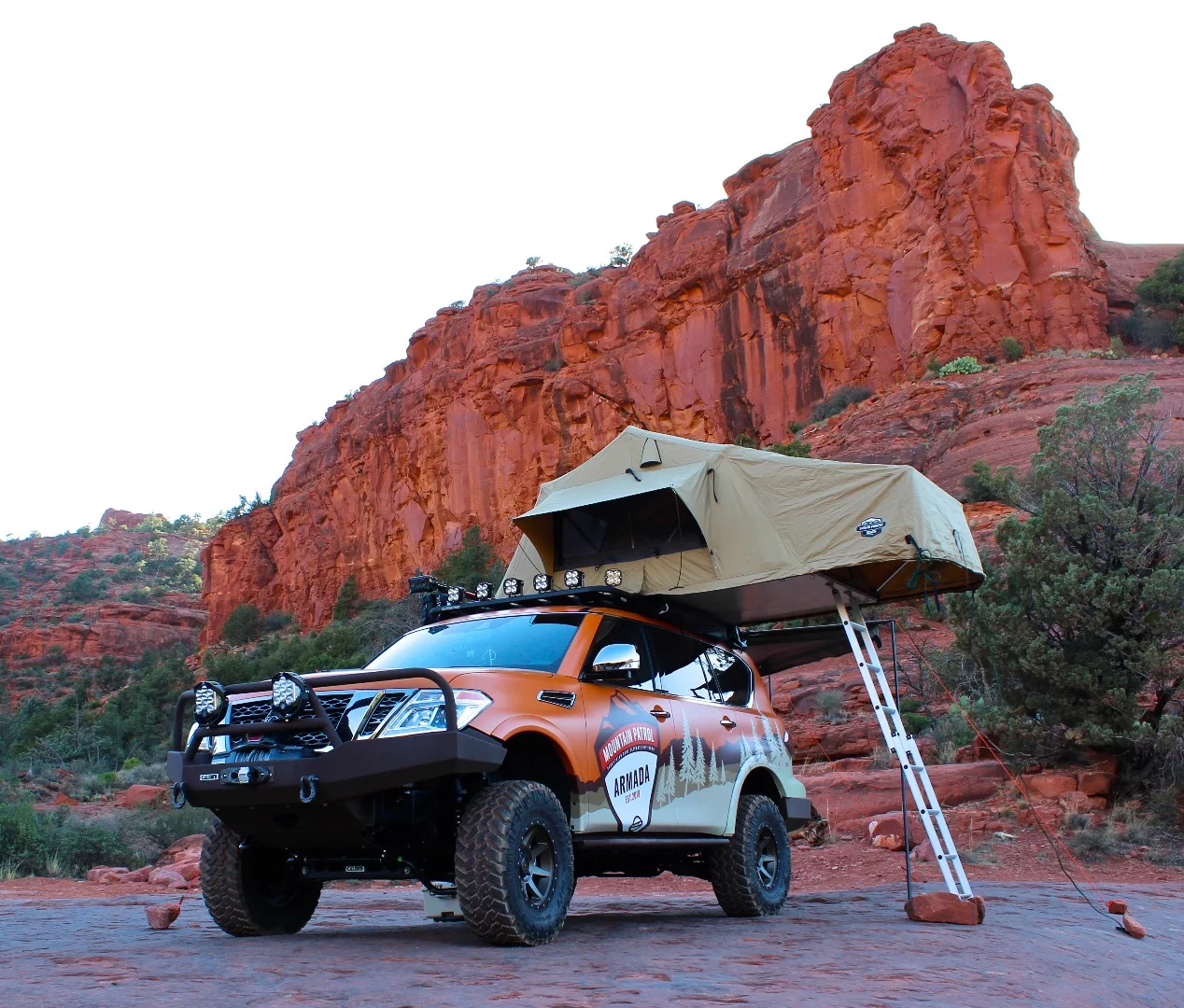 Power comes from the stock 390-hp 5.6-liter V8 engine