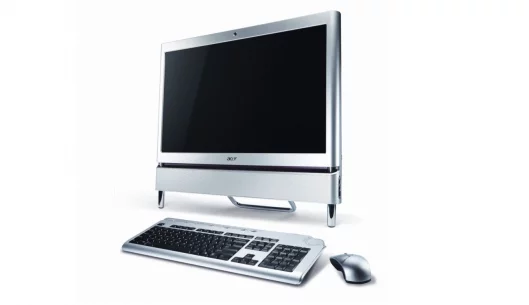 The Acer Aspire Z5610-U9072 is stylish and powerful offering much heralded multi-touch support