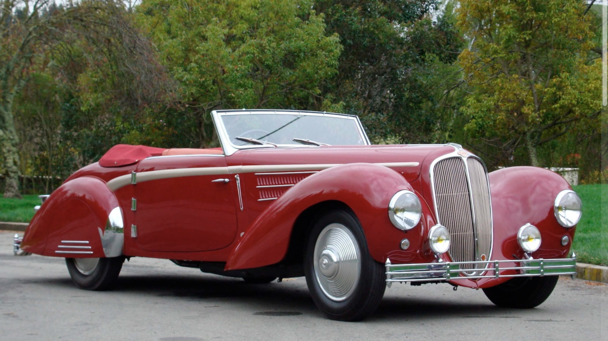 1947 DELAHAYE 135M GUILLORE CABRIOLET