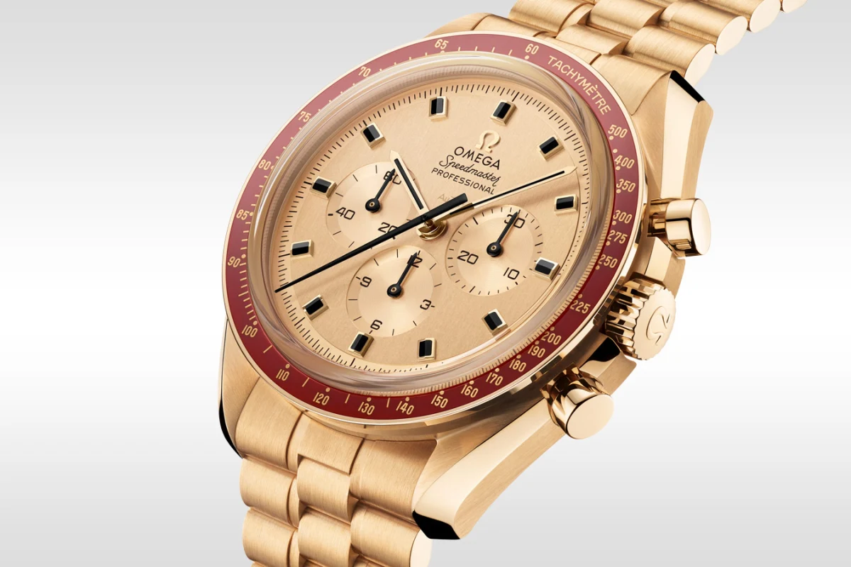 The Speedmaster Apollo 11 50th Anniversary Limited Edition commemorates the Apollo 11 Moon landing in 1969