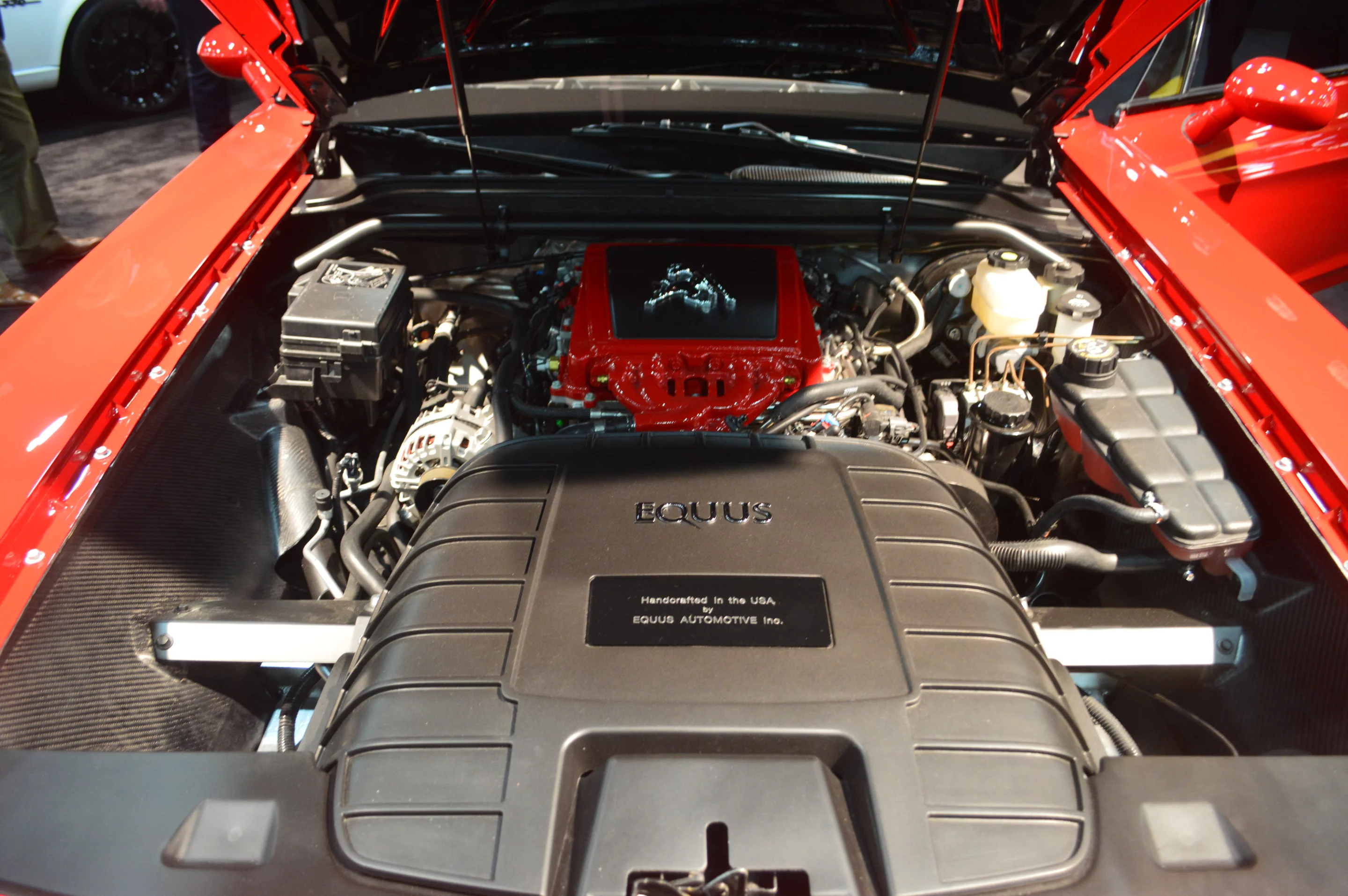 The 6.2-liter V8 puts out 640 hp and 605 lb-ft