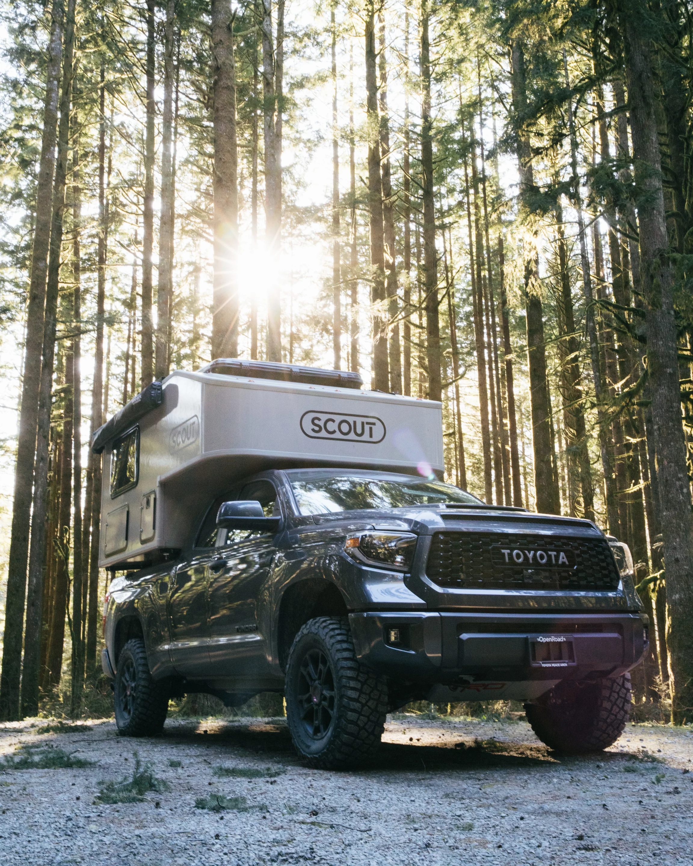 The Scout Camper tops a pickup to turn it into a versatile off-grid RV